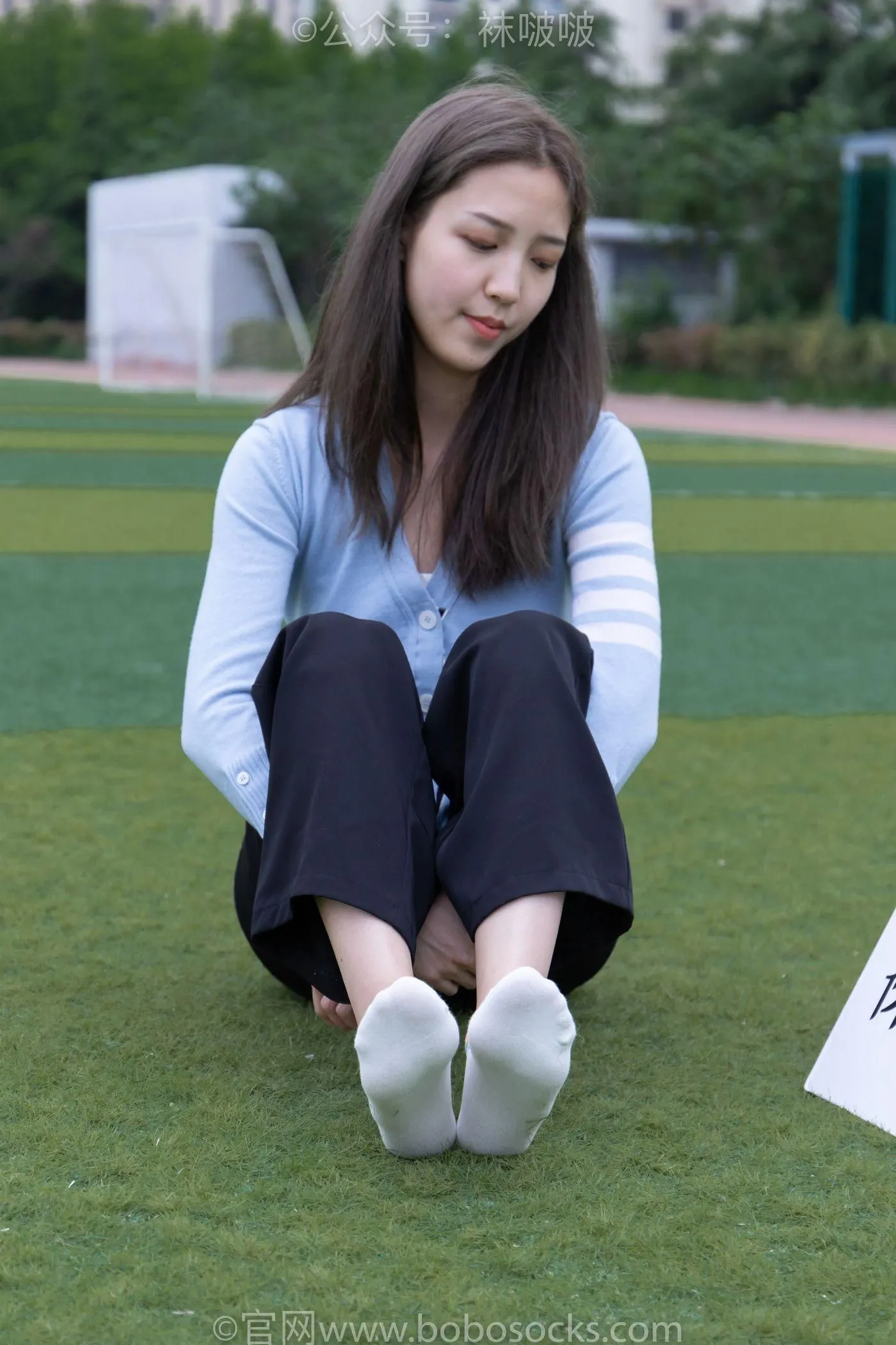 [BoBoSocks袜啵啵]NO.021 泡芙-板鞋、白棉袜、裸足 [131P]插图1